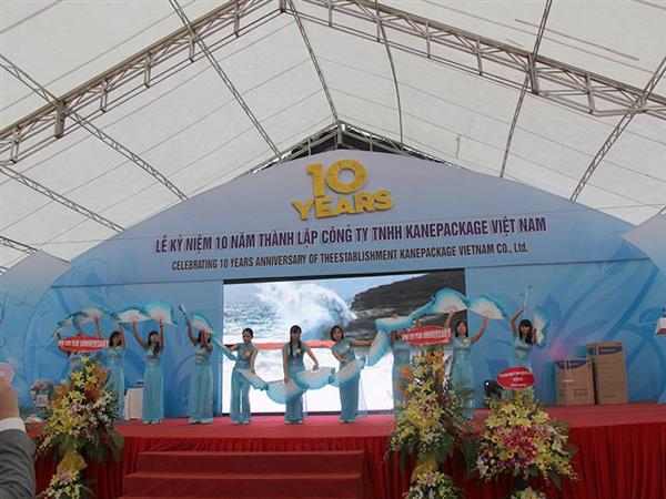 Lễ kỷ niệm 10 năm thành lập Công ty TNHH Kanepackage Việt Nam 19