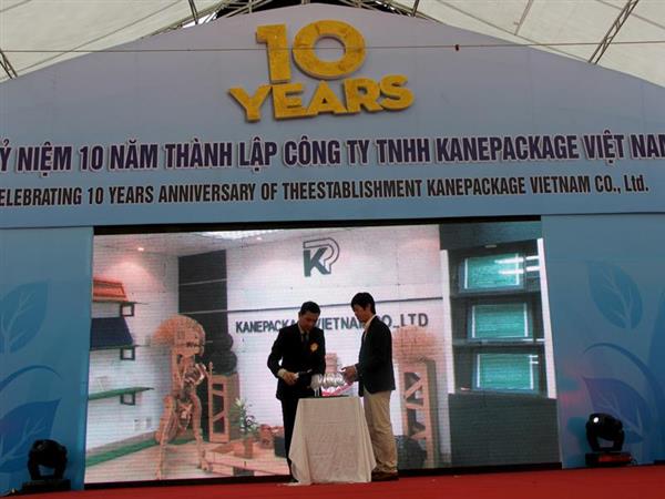 Lễ kỷ niệm 10 năm thành lập Công ty TNHH Kanepackage Việt Nam 3